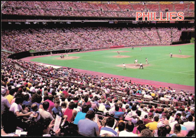 Veterans Stadium, Phillies vs Astros at the Vet Philadelphia Pennsylvania