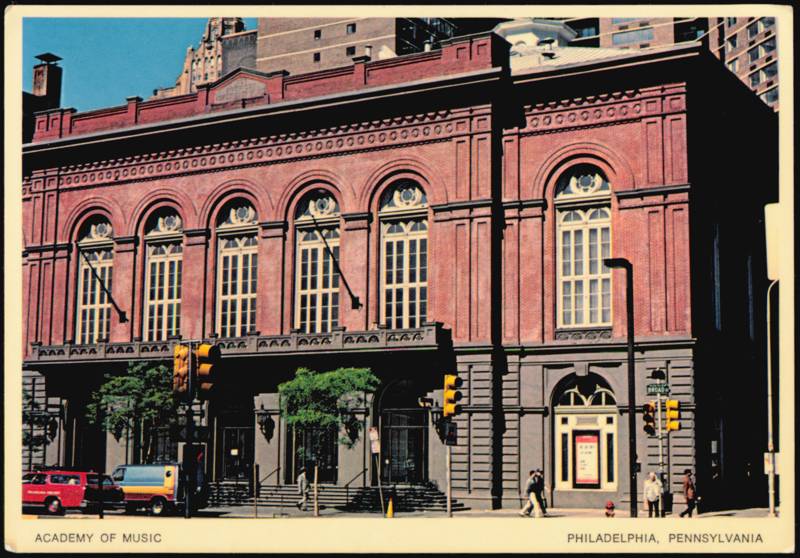 Academy of Music, Grand Old Lady of Locust Street Philadelphia Pennsylvania