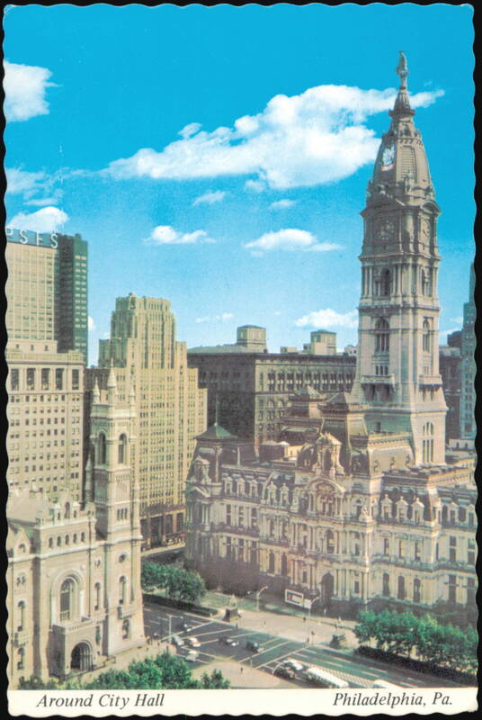 Around City Hall and Masonic Temple Philadelphia Pennsylvania