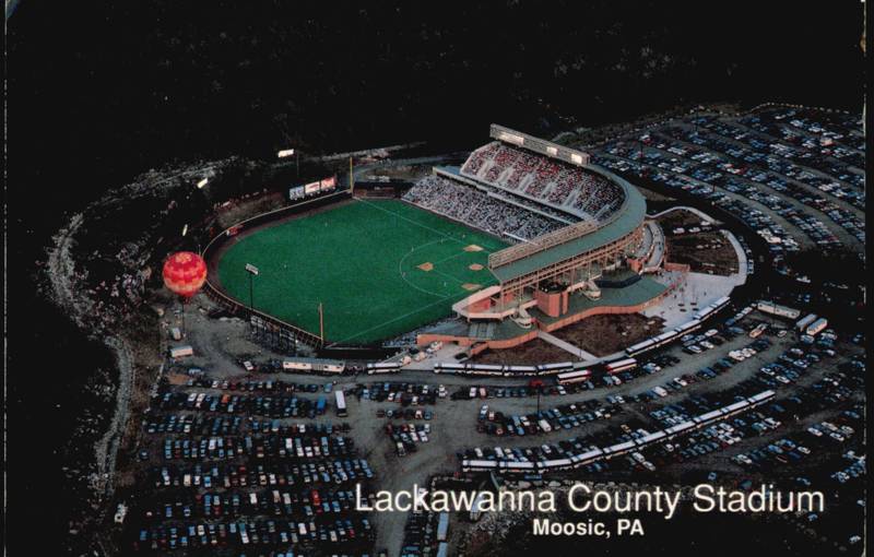 Lackawanna County Stadium, Red Barons Triple-A Home Moosic Pennsylvania