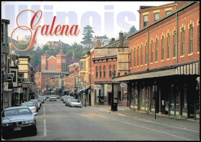 Main Street Historic Specialty Shops Galena Illinois