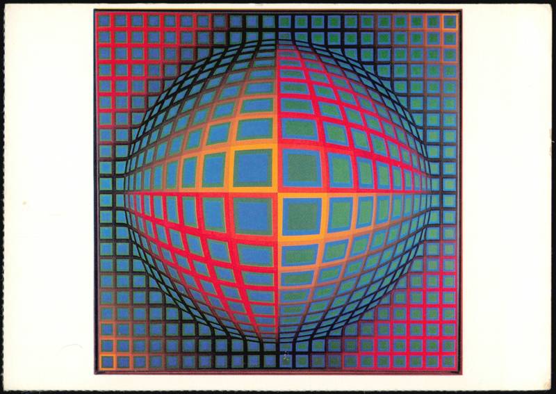 Victor Vasarely - Vega-Nor, Albright-Knox Art Gallery