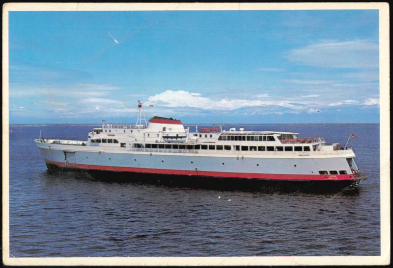 MV Coho Black Ball Transport Ferry Arriving Port Angeles Washington