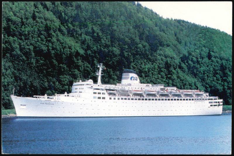 Princess Cruises Fair Princess Love Boat Fleet Ship
