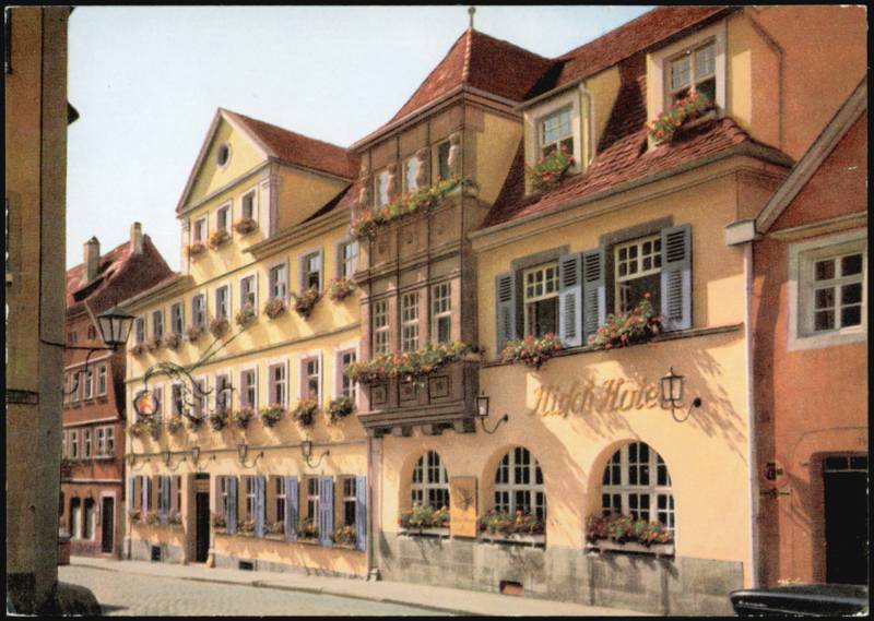 Hotel Goldener Hirsch, Die Blaue Terrasse Rothenburg ob der Tauber Germany