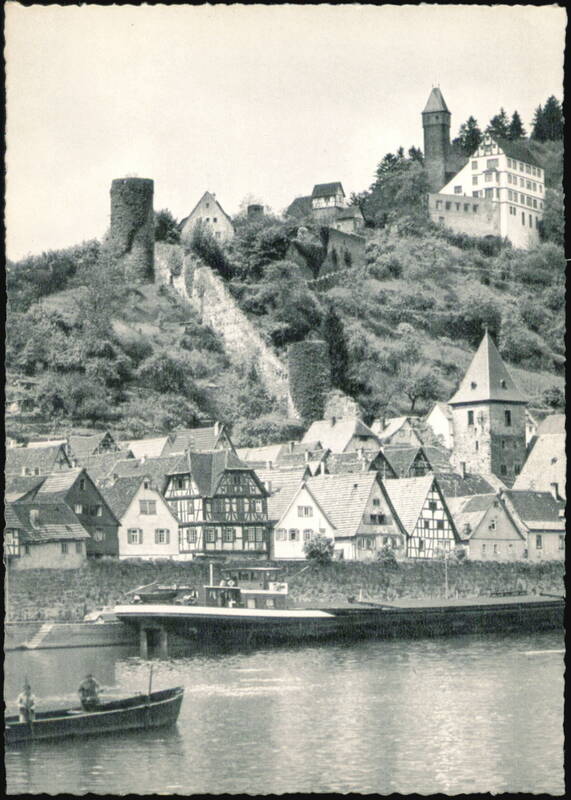 Burg Hirschhorn & Neckar Riverfront Hirschhorn am Neckar Germany