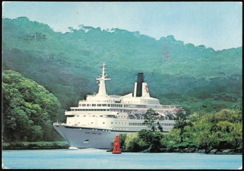 Royal Viking Star Cruise Ship in the Panama Canal Cruise Ships