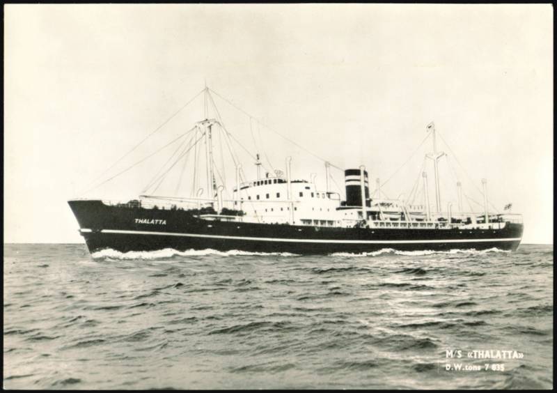 M/S Thalatta, Wilhelmsen Lines 'For Speed and Service