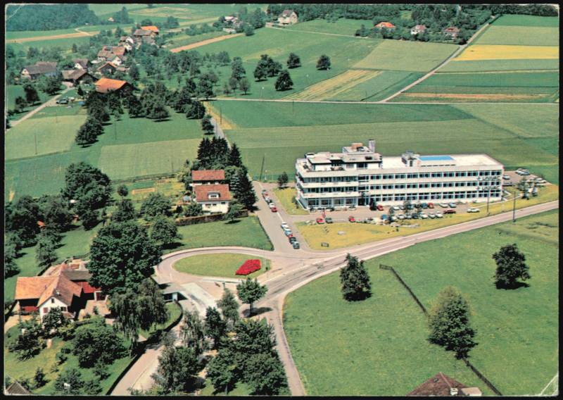 Univac European Field Engineering Center Aerial View Zürich Switzerland