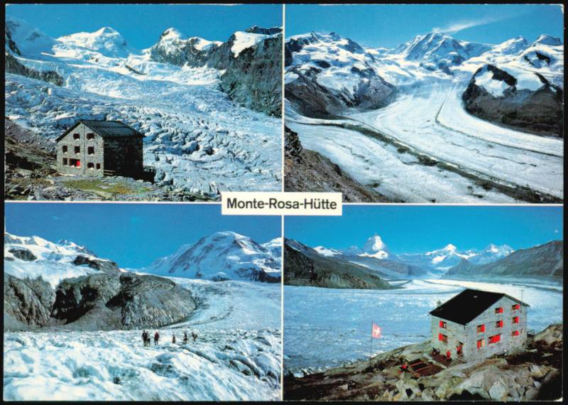 Monte-Rosa-Hütte SAC 2880 m, Matterhorn & Glacier Zermatt Switzerland