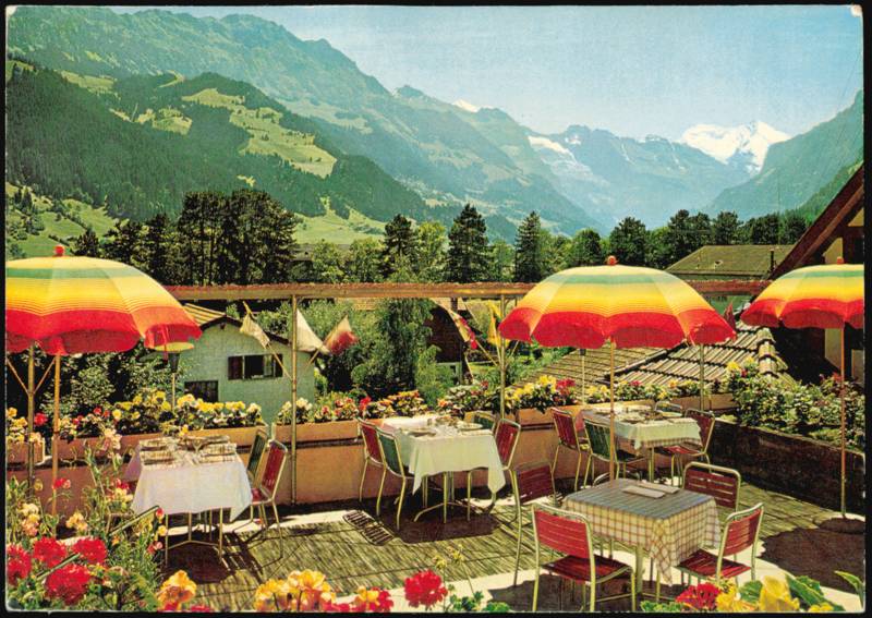 Hotel National Terrace and Alpine Mountain View Frutigen Switzerland