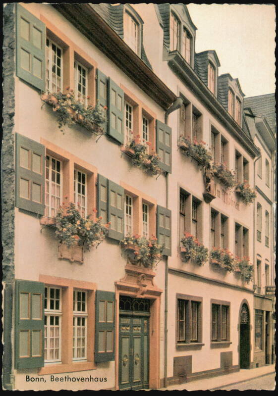 Beethovenhaus, Beethoven's House Exterior Bonn Germany