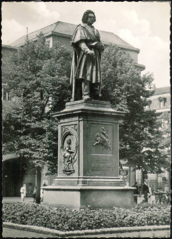 Beethoven-Denkmal Ludwig van Beethoven Monument Bonn Germany