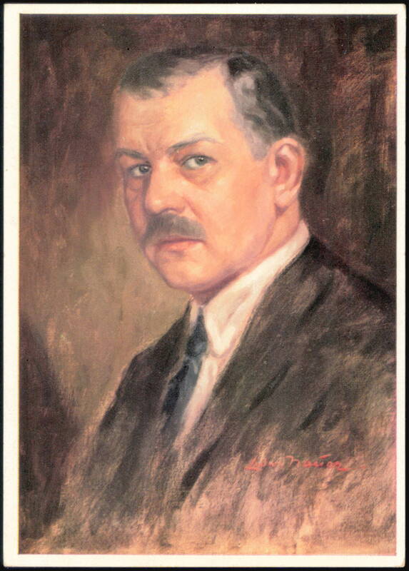 Franz Lehár Composer Portrait by L. Nauer Composers