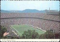 U-T's Neyland Stadium Band Pre-Game Performance Postcard