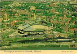 University of Tennessee Neyland Stadium Aerial View Postcard