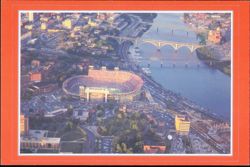 Aerial View of Neyland Stadium, Home of the Vols Postcard