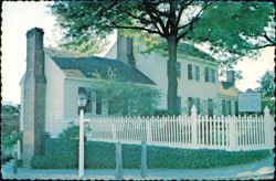 Blount Mansion, First Frame House West of Alleghenies Postcard