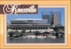 Waterfront Skyline & City County Building Postcard