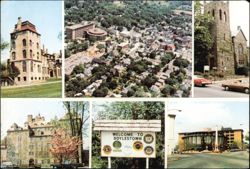 Fonthill Castle, Mercer Museum & County Court House Postcard