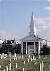 Myerstown United Church of Christ & Old Union Cemetery Postcard