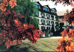 Chestnut Mountain Resort in Fall Colors Postcard