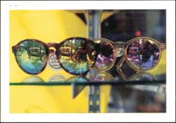 Sun Glasses by Robert Hazzon, UNICEF Benefit Postcard