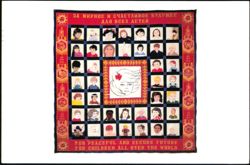 Joint Soviet-American Peace Quilt, March 1986 Postcard