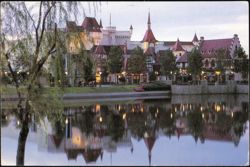 Germany Pavilion, World Showcase, Epcot Center Postcard