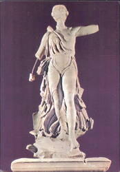 Victory (Nike) of Paeonios, Museum of Olympia Postcard