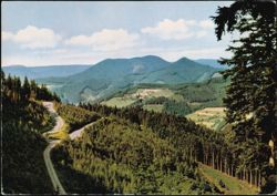 Blick von der Schwarzwaldhochstraße ins Renchtal Postcard