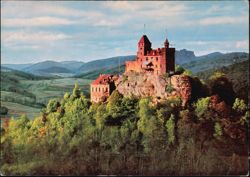 Ritterburg Berwartstein Historic Rock Castle Postcard