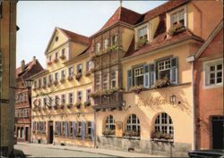 Hotel Goldener Hirsch, Die Blaue Terrasse Postcard