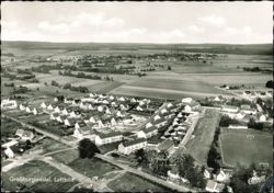 Großburgwedel Luftbild Aerial View Postcard