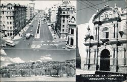 Abbott Pentothal Sodium Lima Cuzco Arequipa Multi-View Postcard