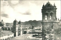 Plaza de Armas from Cathedral Tower Postcard