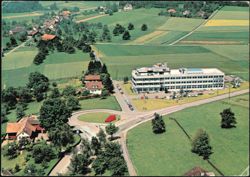 Univac European Field Engineering Center Aerial View Postcard