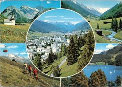 Höhenpromenade, Sertigtal, Dischmatal & Davosersee Postcard