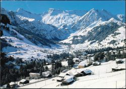Ausserschwand, Schlegeli and Wildstrubel Range Postcard
