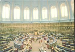 The British Museum Reading Room Postcard