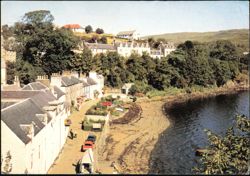 The Seafront and Rosedale Hotel, Portree, Isle of Skye Postcard