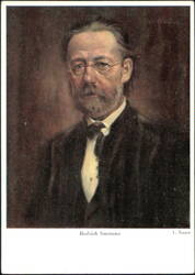 Bedrich Smetana Portrait by Artist L. Nauer Postcard