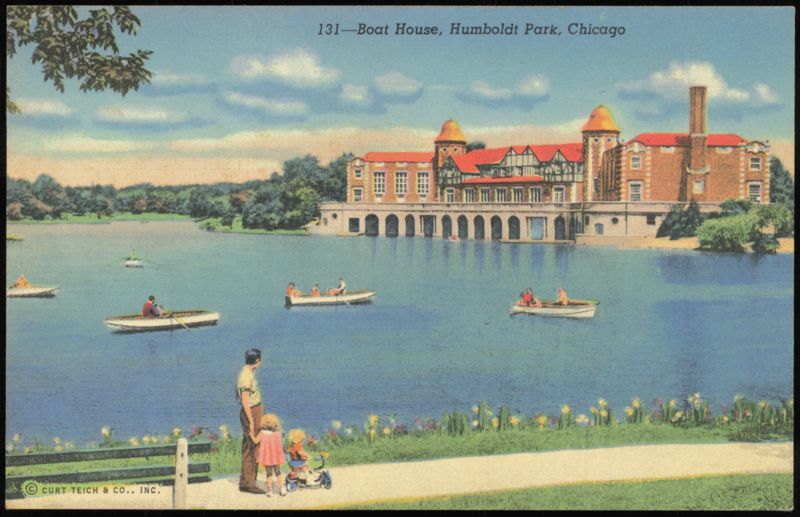 Boat House, Humboldt Park Chicago Illinois