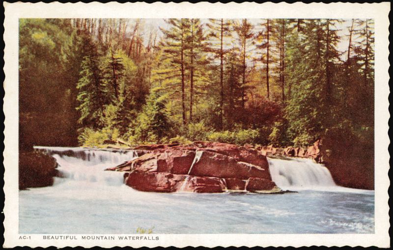 Beautiful Mountain Waterfalls North Carolina