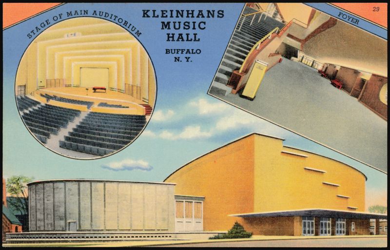 Kleinhans Music Hall Buffalo New York