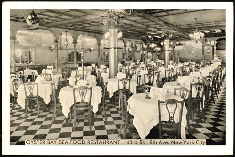 Oyster Bay Sea Food Restaurant Interior New York