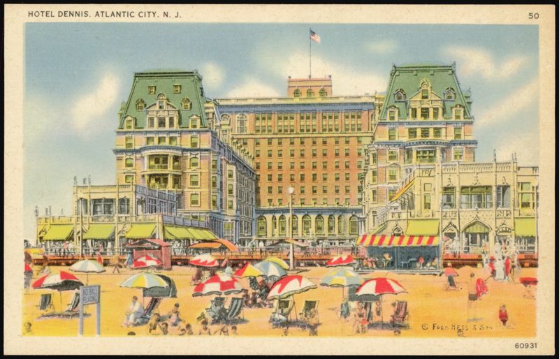 Hotel Dennis Atlantic City New Jersey