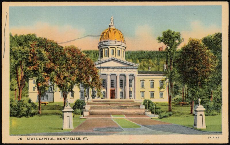 State Capitol Building Montpelier Vermont