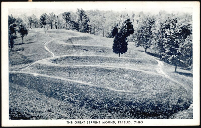 Great Serpent Mound Peebles Ohio
