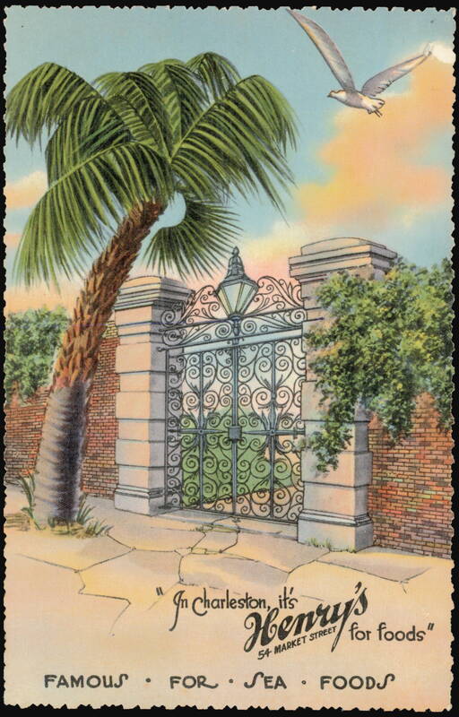 Henry's Restaurant Advertisement, Sword Gate